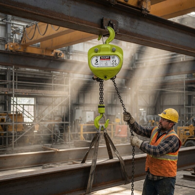 XCORT APAREJO POLIPASTO MANUAL DE CADENA 3 METROS 5 TONELADA Xcort Aparejo Polipasto Manual De Cadena 3 Metros 5 Tonelada