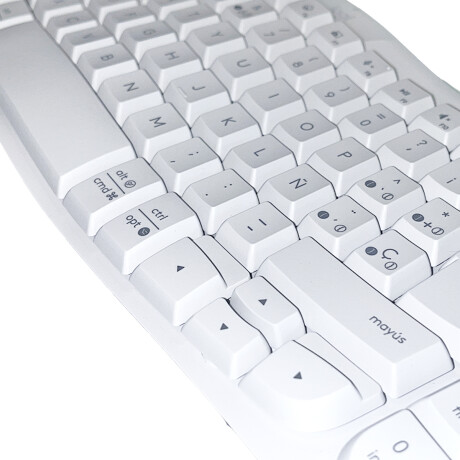 Teclado inalámbrico Logitech 920-012279 Wave Keys Ergo Blanc Teclado inalámbrico Logitech 920-012279 Wave Keys Ergo Blanc