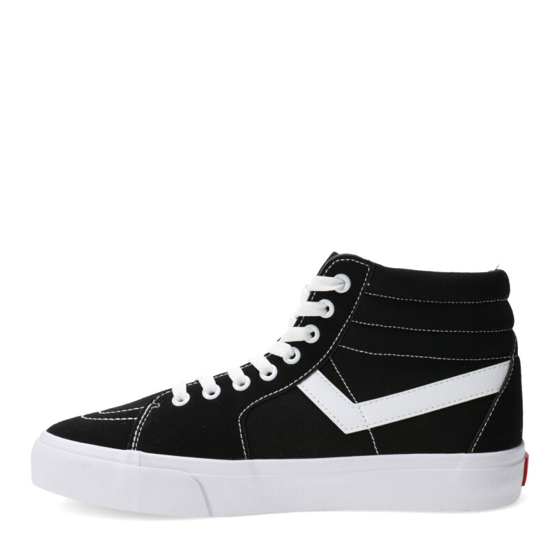 Championes de Hombre PONY Old School Canvas HI Men Negro