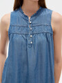 Musculosa Euame Azul Medio