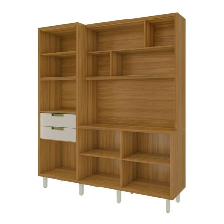 Mueble de Cocina Modular IMPERATRIZ Marron/Gris Oscuro