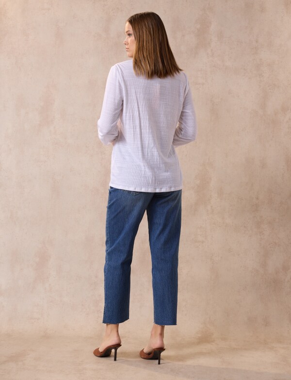 Blusa Bordada BLANCO