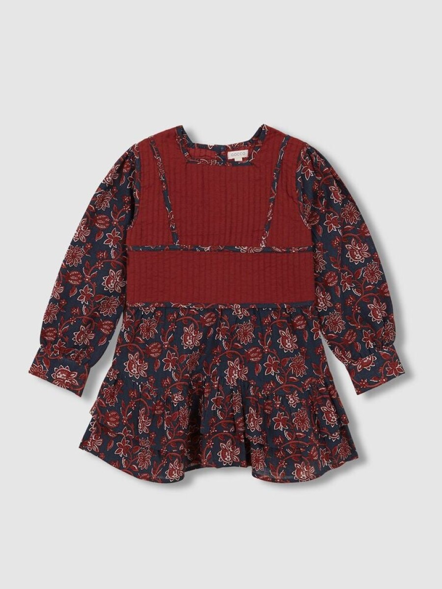 Vestido Estampado Con Petroleo