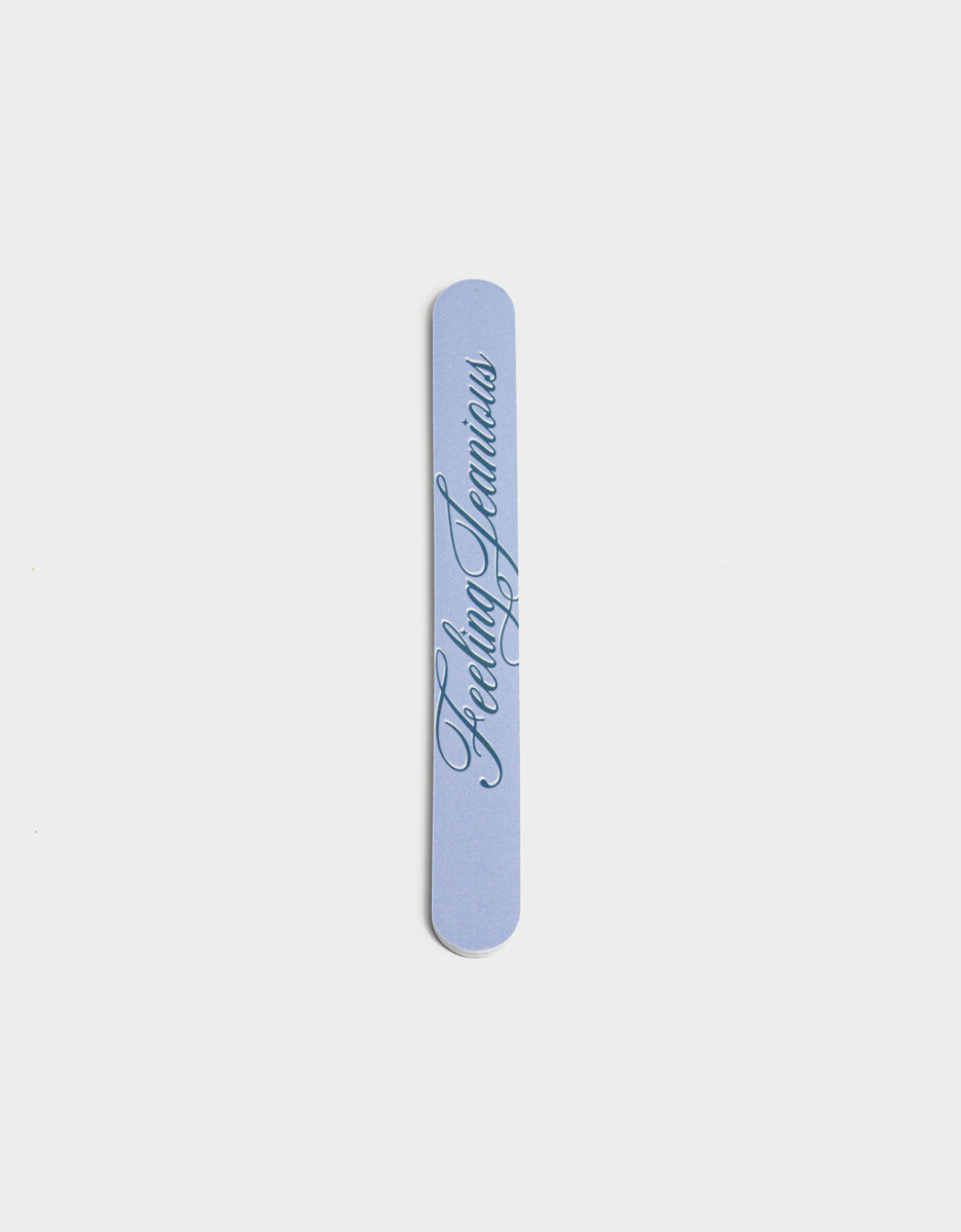 Lima Para Uñas Con Estampa Feeling Jeanious 