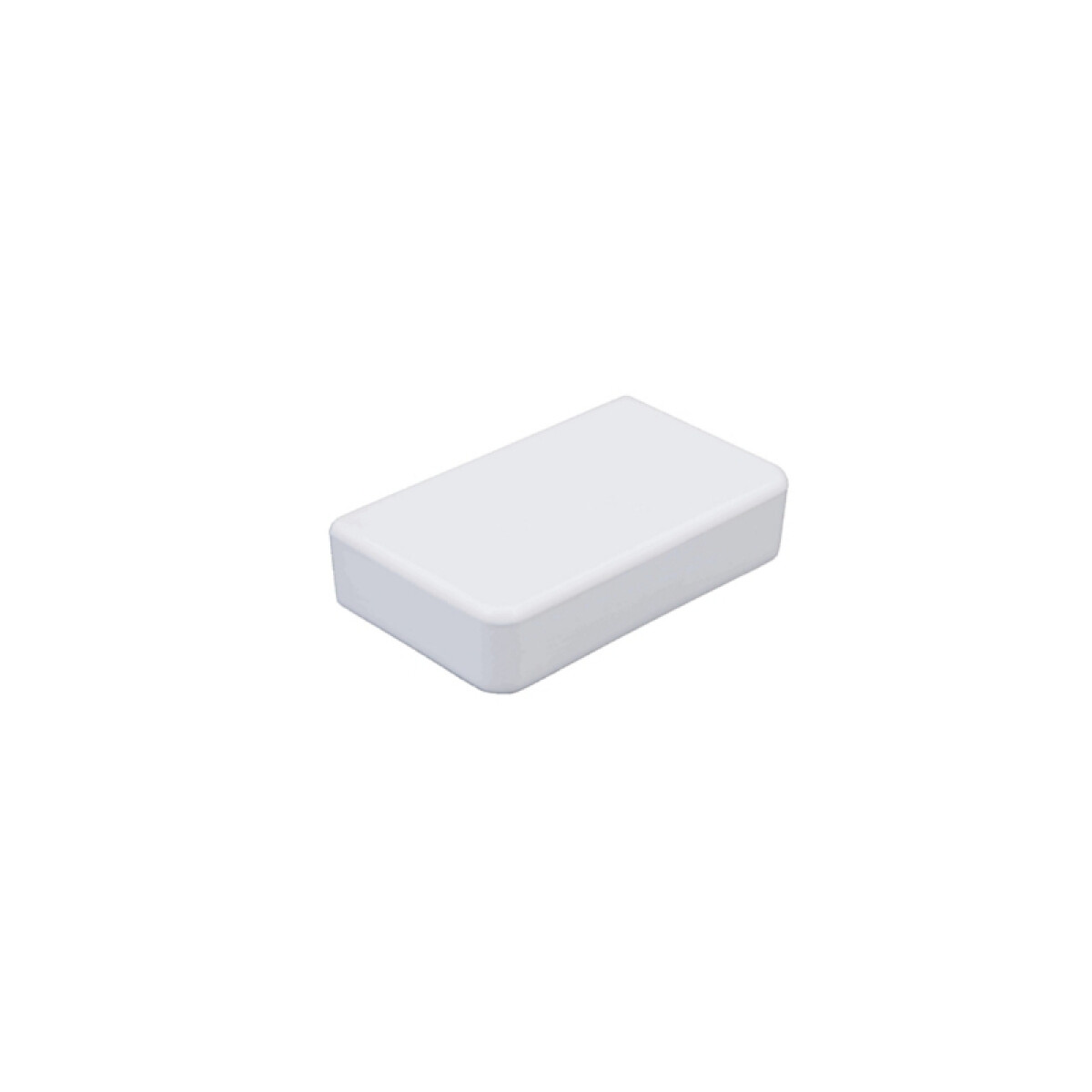 Tapa extremo plástica 40x25mm color blanco - DX0746 