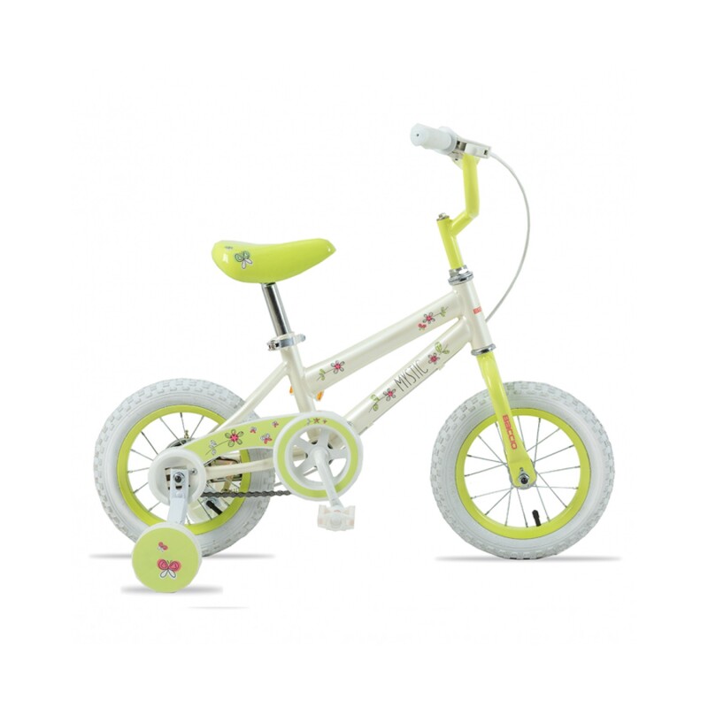 Bicicleta Baccio Mystic rodado 12 Crema