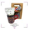 BOX TAZA + TÉ + CUCHARA Rojo