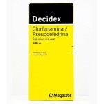 DECIDEX NF SOL. FRASCO X 100 ML. única