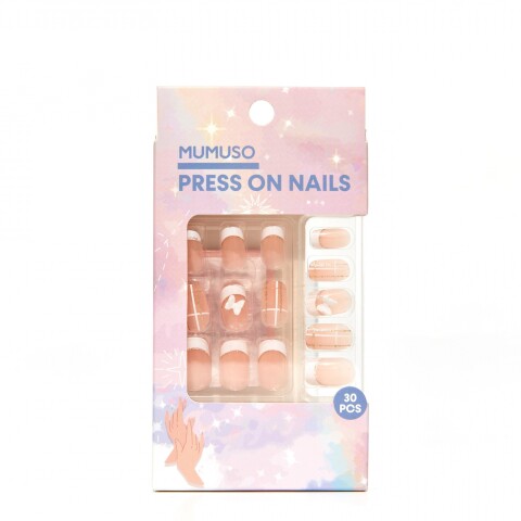 UÑAS A PRESIÓN (MARIPOSA) UÑAS A PRESIÓN (MARIPOSA)