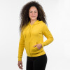 Diadora Ladies Hoodie with zip - MUSTARD Mostaza
