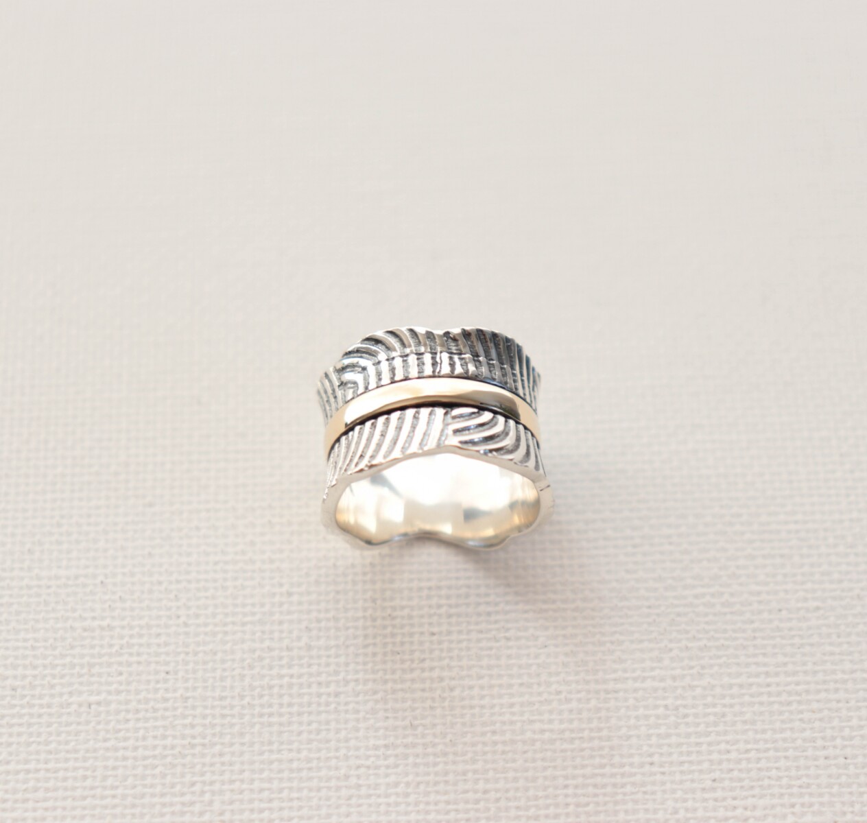 Anillo Fox - Plata y Oro 