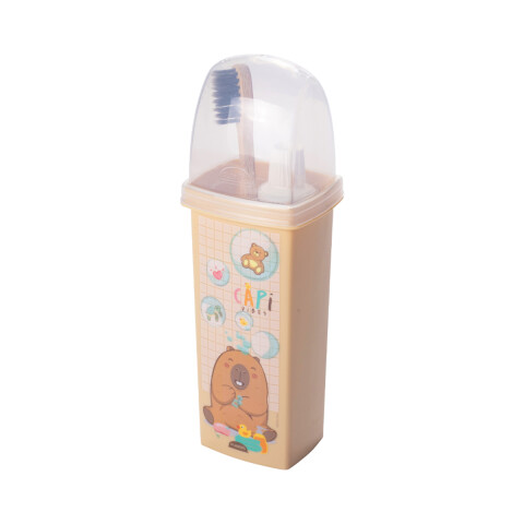 Portacepillo con Tapa Carpincho 290 ml U
