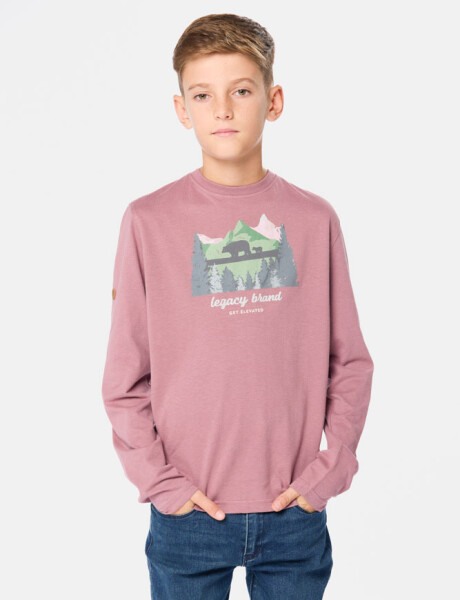 REMERA ESTAMPADA Rosa