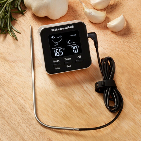 Termómetro Digital con Sonda -20º-250ºC KitchenAid Termómetro Digital con Sonda -20º-250ºC KitchenAid