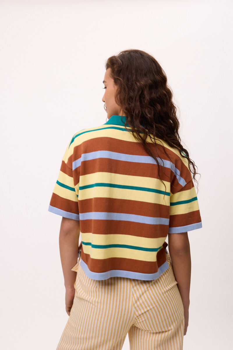 Remera Polox Petroleo