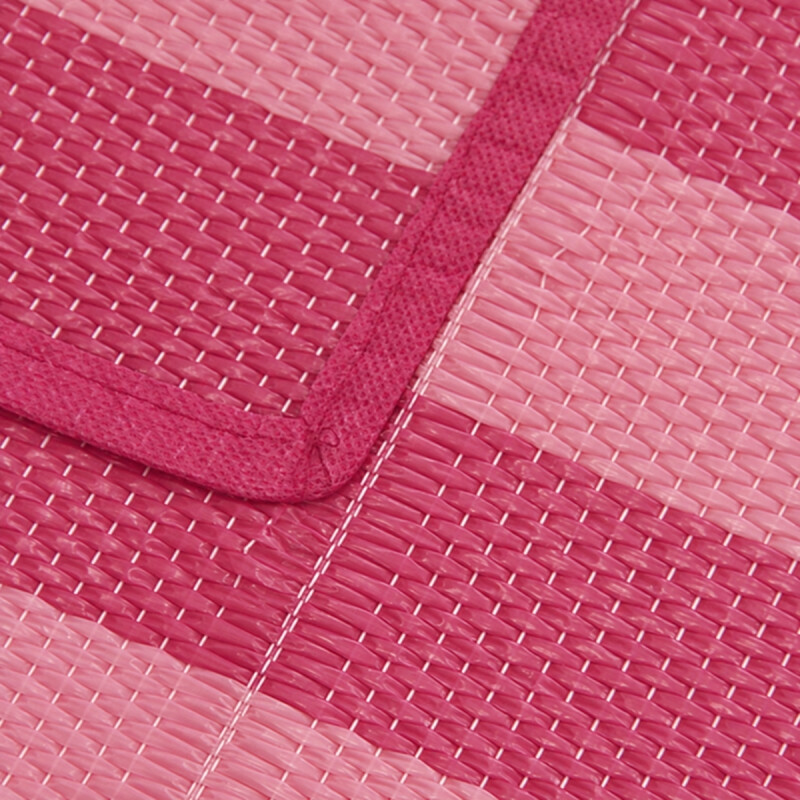 Estera individual doblable 1,80 x 0,9 m ROSADO