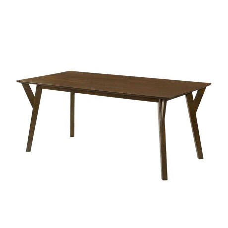JUEGO DE COMEDOR 1+6 MADERA MARRON IRINA