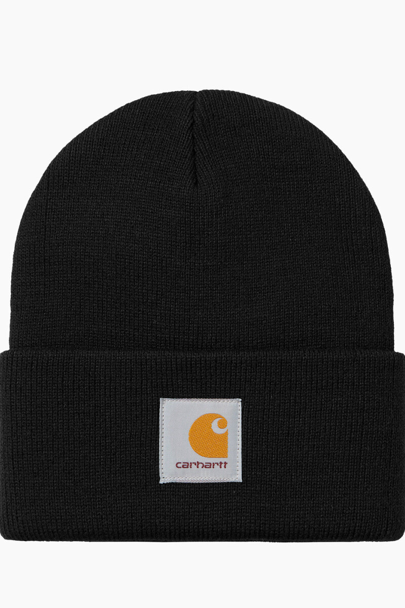 Short Watch Hat Negro