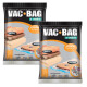 set x2 Vac bag grande TRANSPARENTE