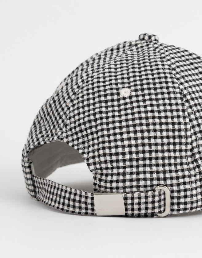 Caps Estampados Gorra Canvas Bordada - Estampado Geometrico