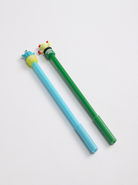 Pack x2 lapiceras Cactus