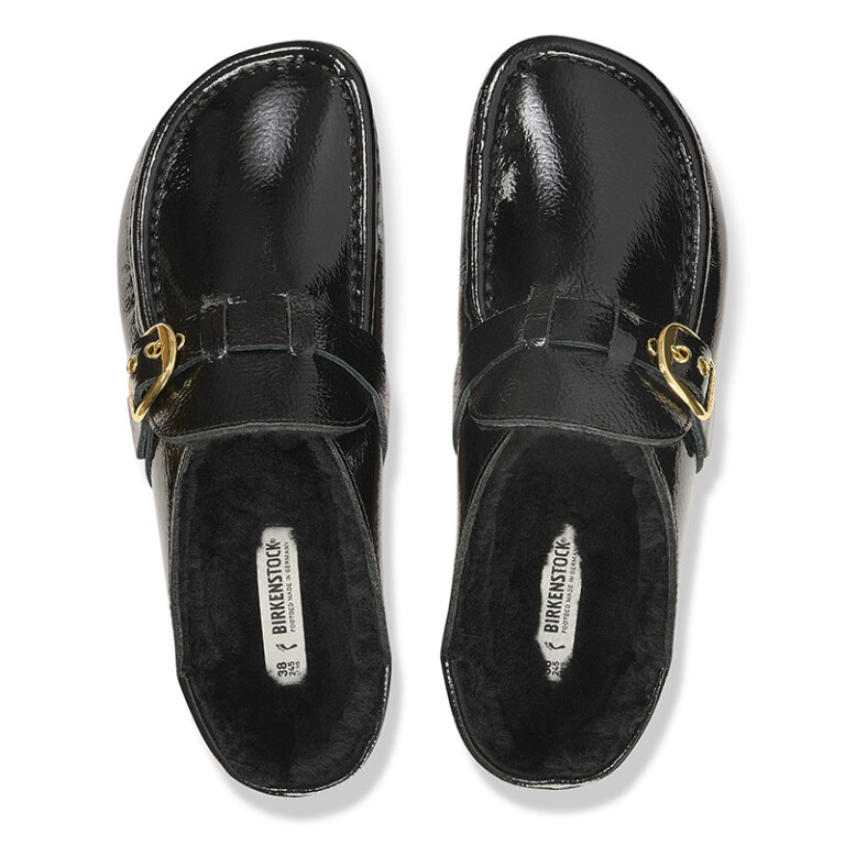 Zueco Buckley Shearling LELA - Estrecho Black