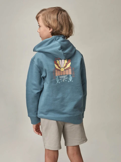 Sudadera Con Capucha Verde