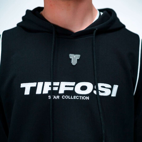 Campera Patch de Hombre Negro