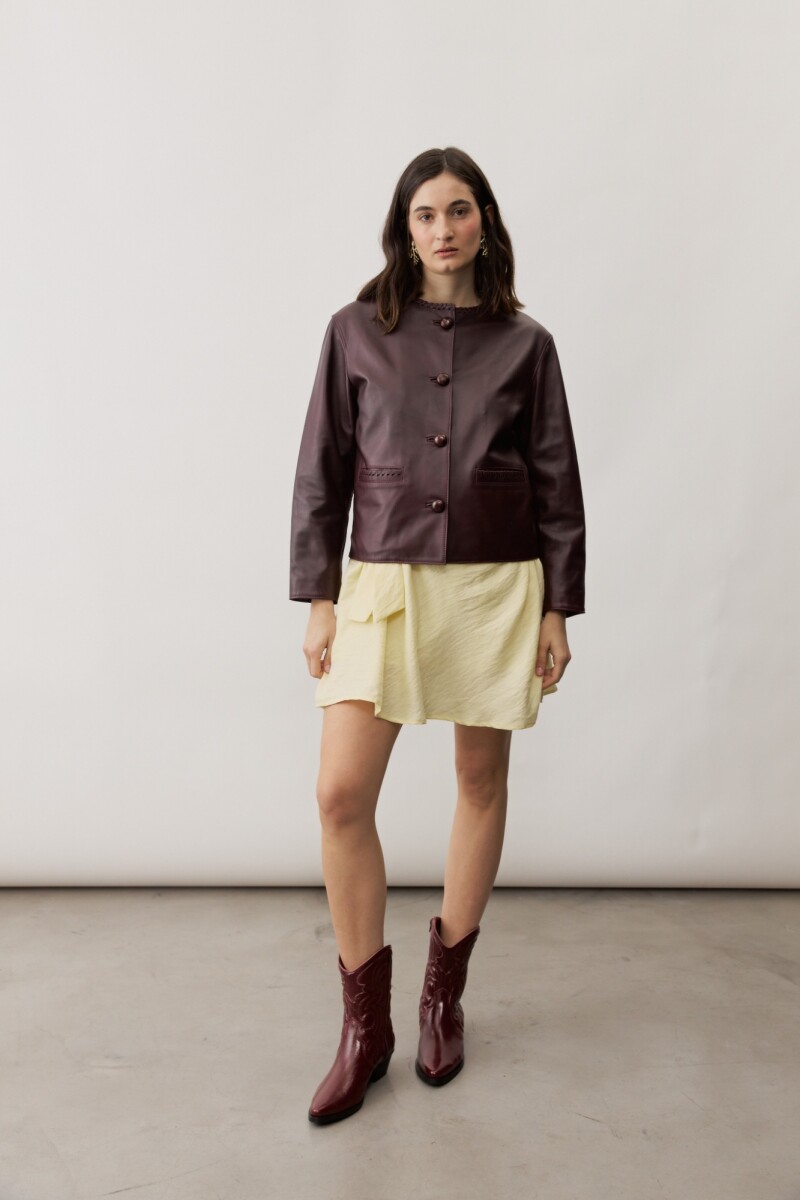 Chaqueta Dheli BORDO