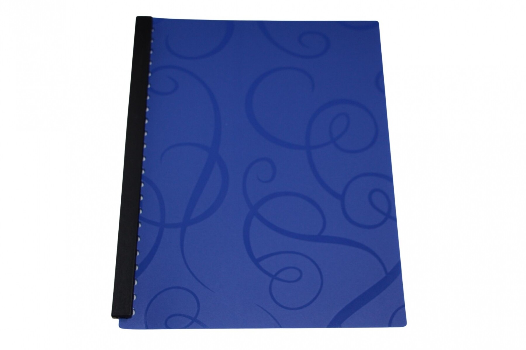 CARPETA TAMAÑO A4 CON 20 FUNDAS Y RULO - COLOR AZUL 
