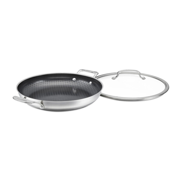 Cuisinart® FUSIONPLUS HYBRID SARTÉN MULTIUSO CON TAPA EN ACERO INOXIDABLE 12" N/A