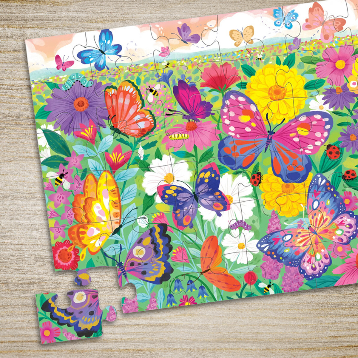 Puzzle Crocodile Creek 36 Piezas 45 x 60 cm - MARIPOSA 