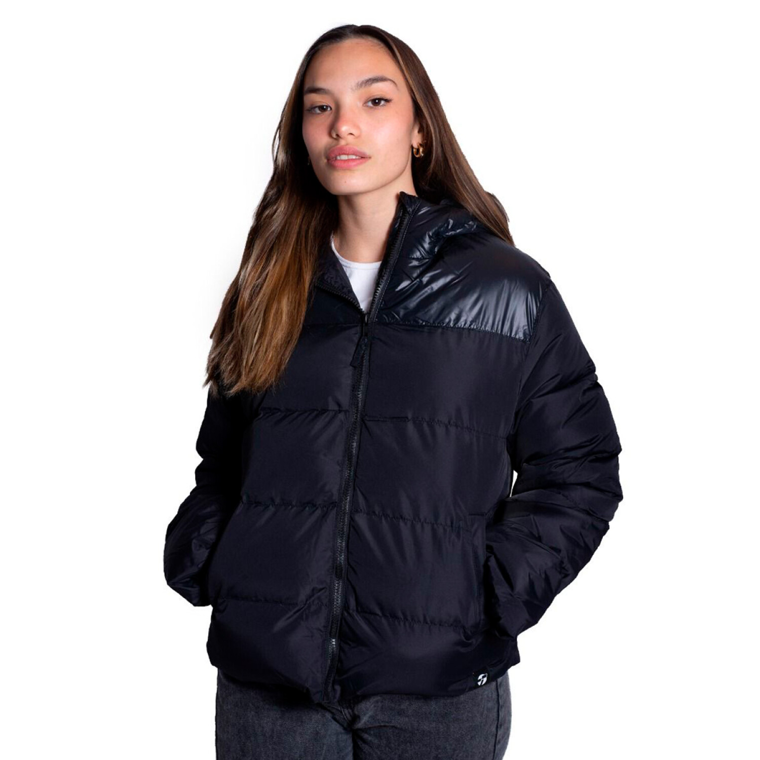 Campera Topper Puffer Inflada Abrigo Impermeable Dama — El Rey del ...