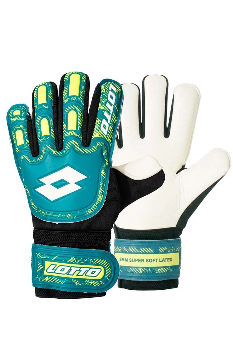 GUANTES DE GOLERO LOTTO Azul