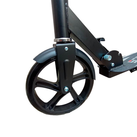 Monopatin Scooter Plegable Aluminio 200 Mm Negro