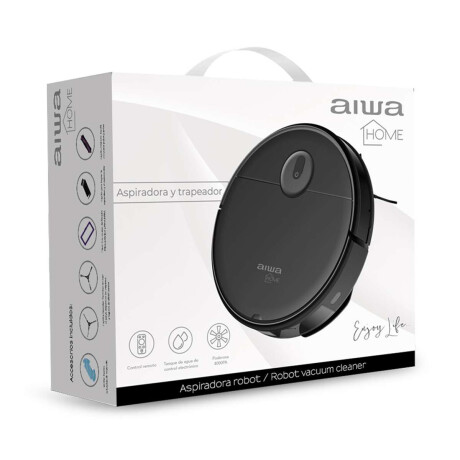 Aspiradora Robot y Trapeadora Automática AIWA 4000Pa con Filtro HEPA AW-AMI5