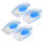 Talonera x 2 Pares Silicona Ortopédica Plantilla Azul