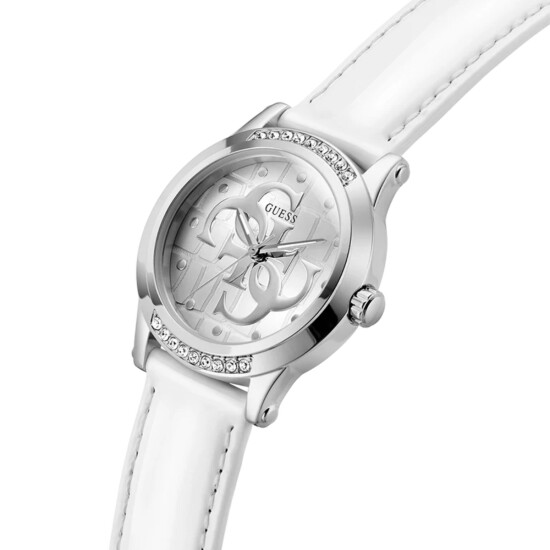 Reloj GUESS ANNETTE Cuero Blanco Esfera 36mm 0