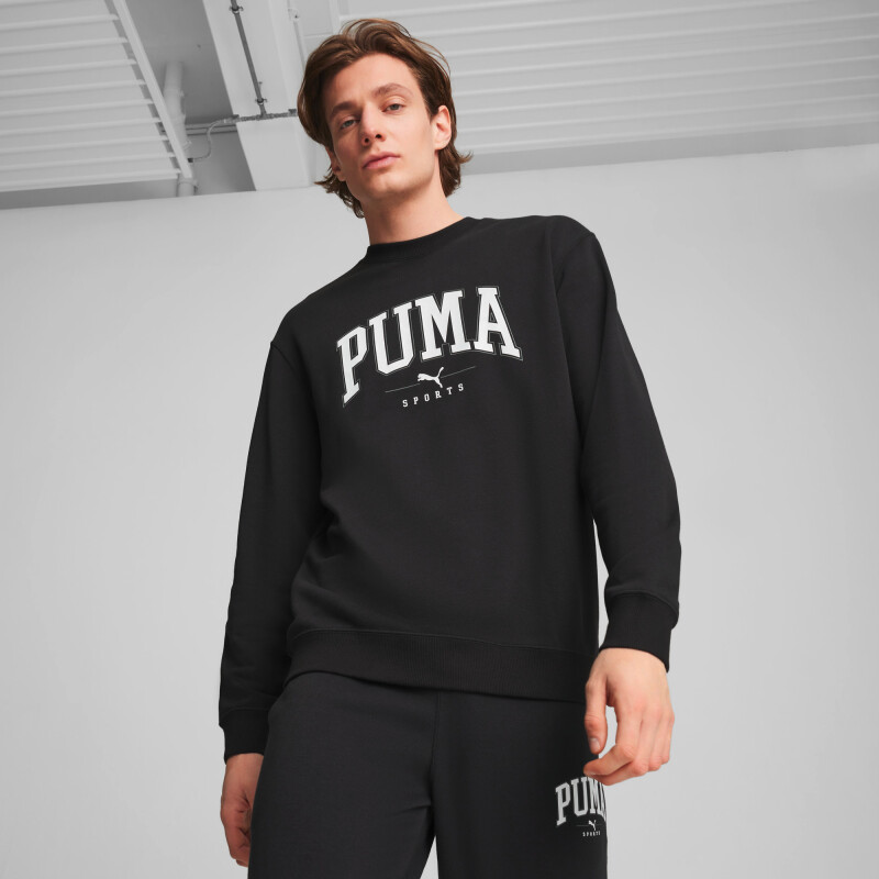 Abrigo Squad Media larga TR de Hombre Negro