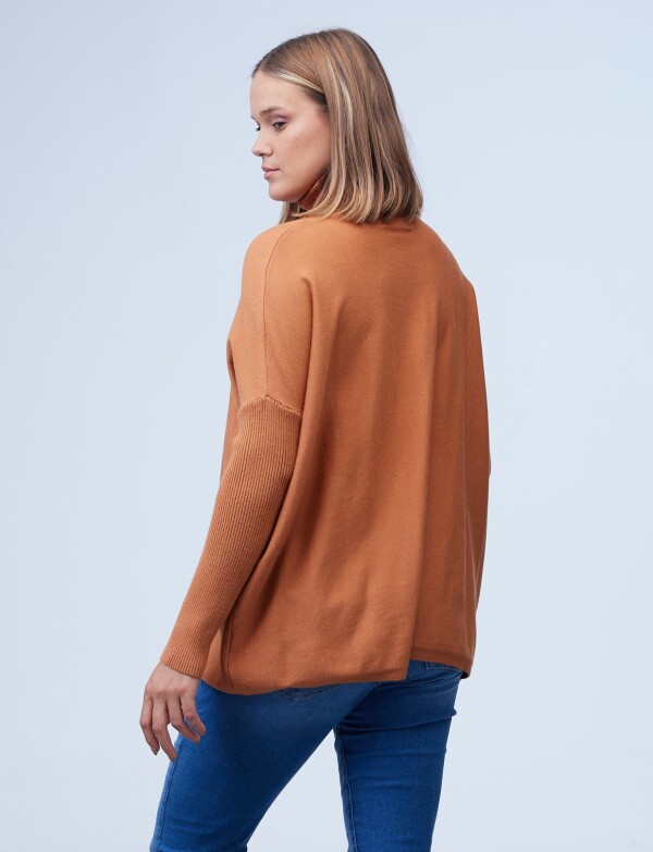 Polera Oversize TOSTADO