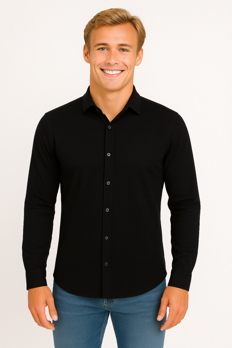 Camisa Valto - Negro 