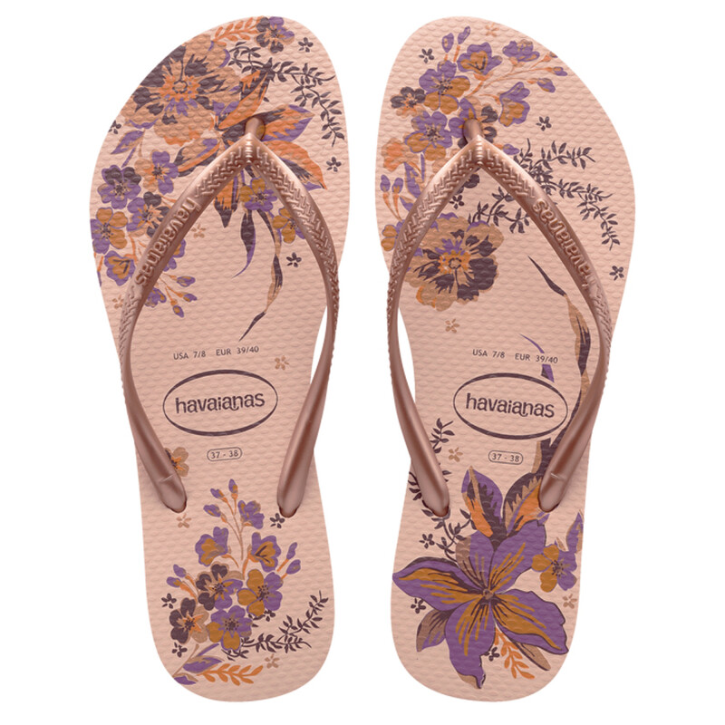 Sandalia de Mujer Havaianas Slim Organic Rosado