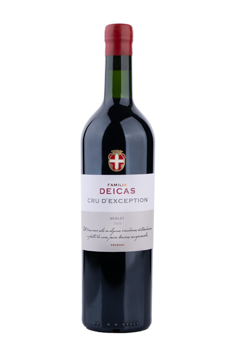 Vino Familia Deicas Cru D'Exception Merlot con Estuche 750 ml 