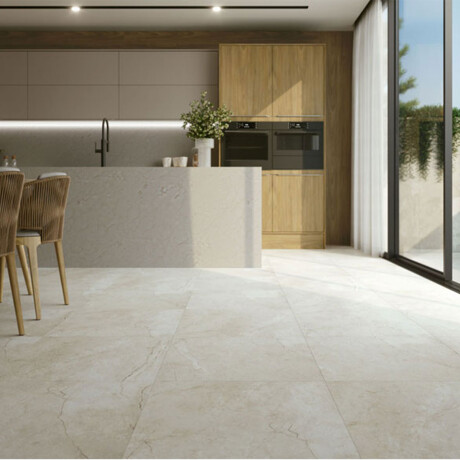 Ceramica CALACATA MARMOLADO BOTTICINO Mate 77x77 PISO GAMAS DE BEIGE