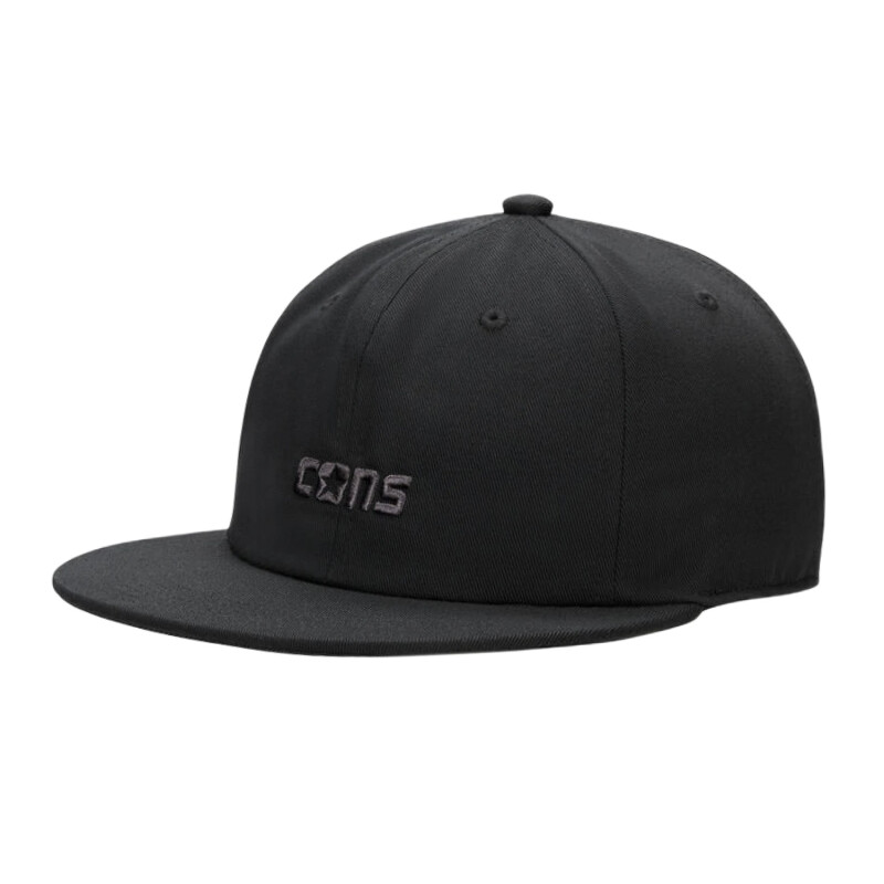 Gorro Converse Cons 6 Panel Black - Negro Gorro Converse Cons 6 Panel Black - Negro