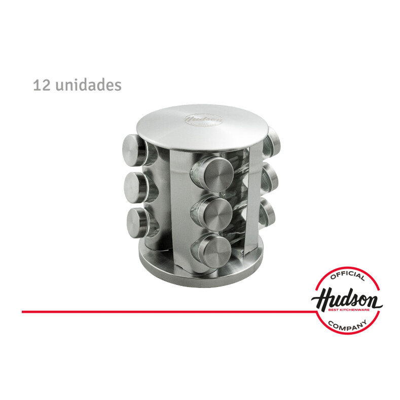 Especiero Giratorio De 12 Jarros Linea Hudson Oficial Especiero Giratorio De 12 Jarros Linea Hudson Oficial