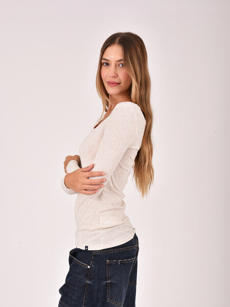 REMERA FILIM BEIGE
