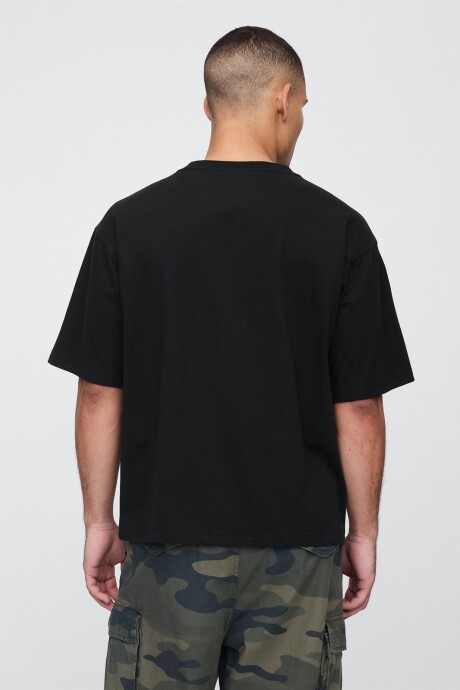 Remera Vintage Soft Hombre Black 1