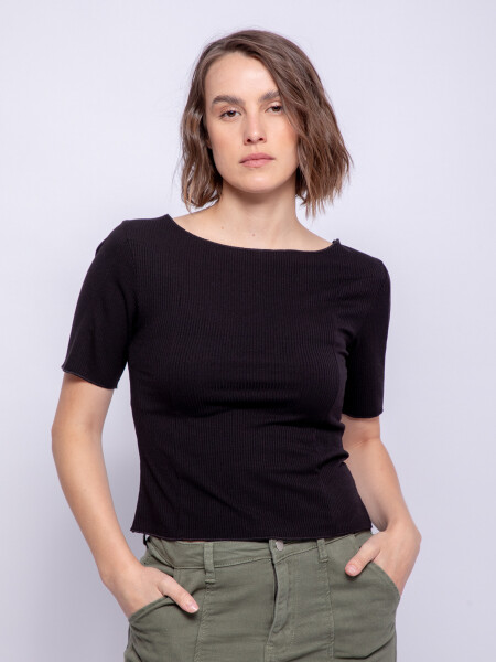 REMERA NICOLETTA Negro