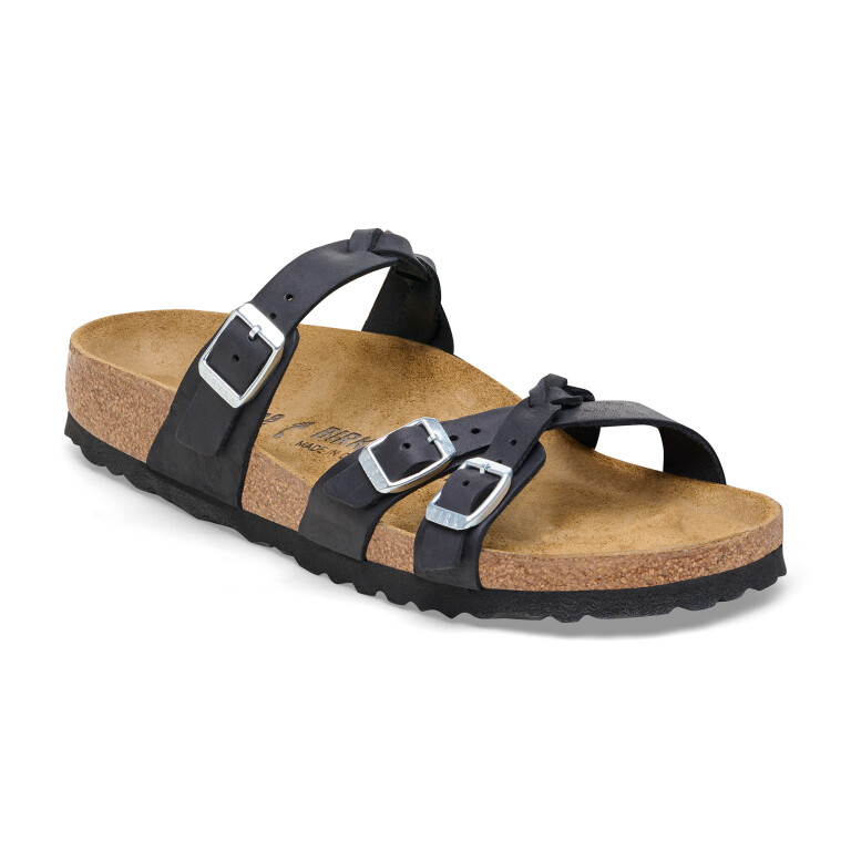 Sandalia Franca Braided LEOI Black - Estrecho Black